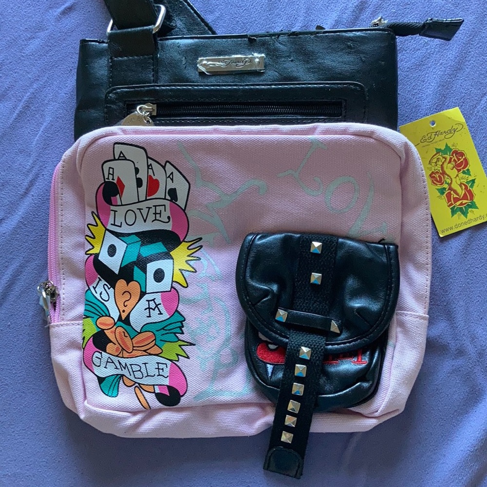 Ed Hardy crossbody bag